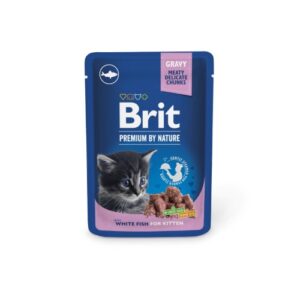 BP Pouch Kitten with White Fish 24 x 100 g