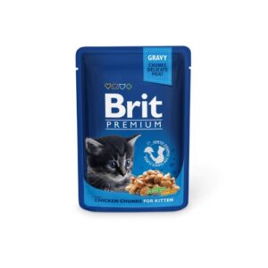 BP Pouch Kitten with Chicken Chunks 24 x 100 g