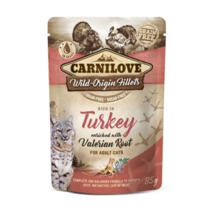 Carnilove Cat pouch Turkey  24 x 85 g