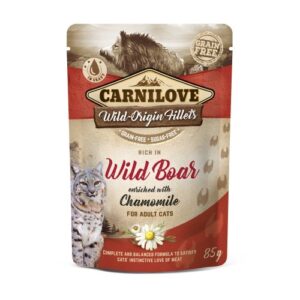 Carnilove Cat pouch Wild Boar 24 x 85 g