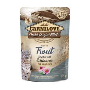 Carnilove Cat pouch Trout 24 x 85 g