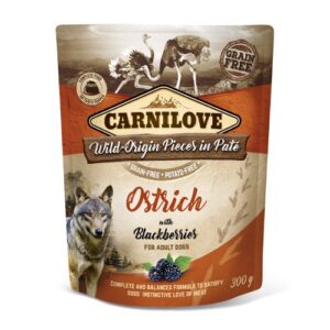 Carnilove Pouch Ostrich with Blackberries 1 x 300 g