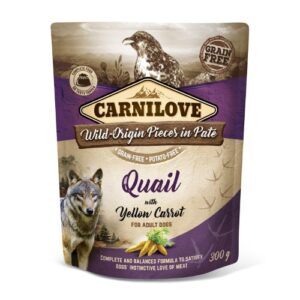 Carnilove Pouch Quail with Yellow Carrot 1 x 300 g