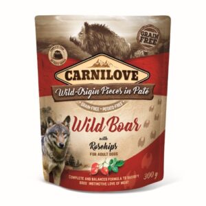 Carnilove Pouch Wild Boar with Rosehips 1 x 300 g