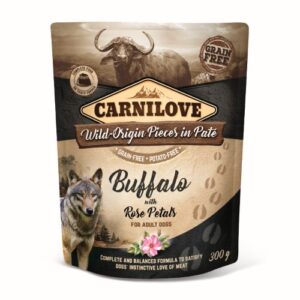 Carnilove Pouch Buffalo with Rose Petals 1 x 300 g
