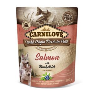 Carnilove Pouch Salmon with Blueberries for Puppies 1 x 300 g