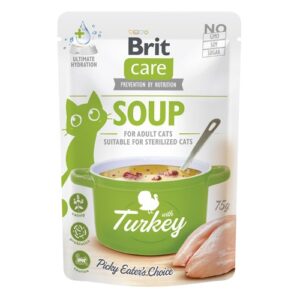 Brit Care Cat Soup - Turkey 15 x 75g