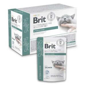BRIT VD Cat Pouch - Sterilised (Box 12 x 85 g)