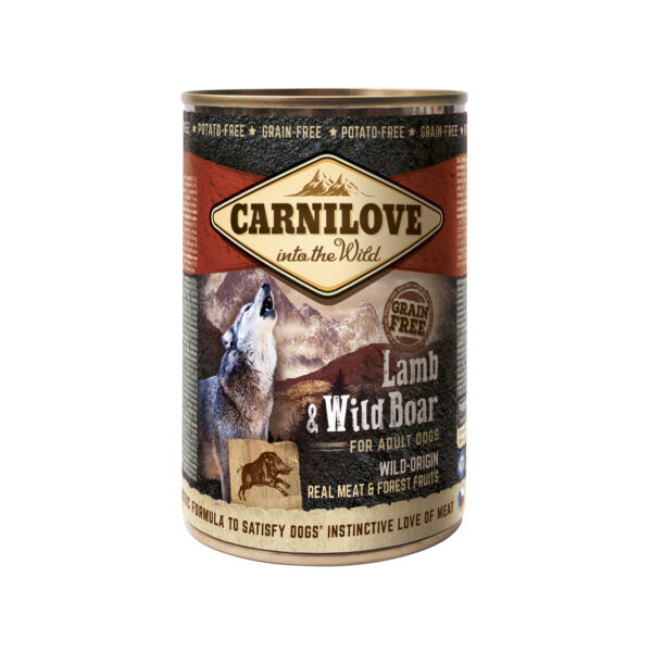 Carnilove Dog Cans Lamb & Wild Boar 6x 400 g