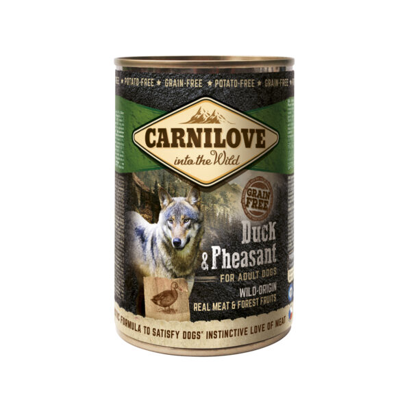 Carnilove Dog Cans Duck & Pheasant 6x 400 g