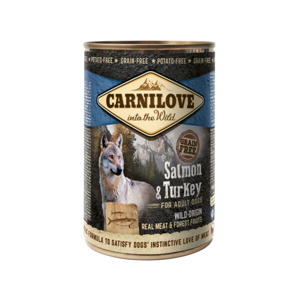 Carnilove Dog Cans Salmon & Turkey 6x 400 g