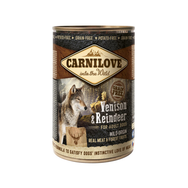 Carnilove Dog Cans Venison & Reindeer 6x 400 g