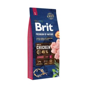 Brit Premium by nature Junior L - 15 kg