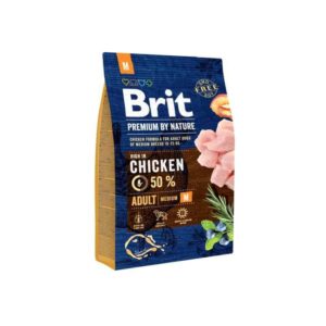 Brit Premium by nature Adult M - 3 kg