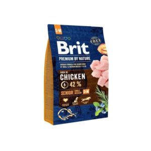 Brit Premium by nature Senior S+M - 3 kg