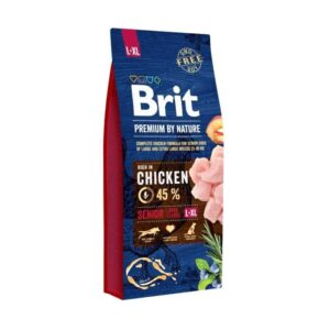 Brit Premium by nature Senior L+XL - 15 kg