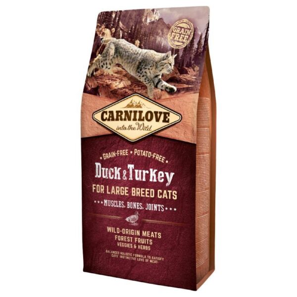 Carnilove Duck & Turkey Large breed - 6 kg