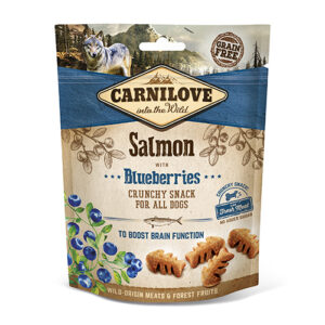 Carnilove Crunchy Snack Salmon with Blueberries 200 g 1 pcs