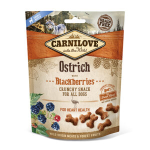 Carnilove Crunchy Snack Ostrich with Blackberries 200 g 1 pcs