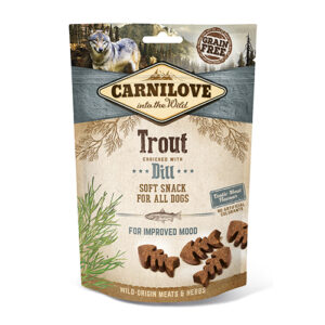 Carnilove Soft Snack Trout with Dill 200 g 1 pcs