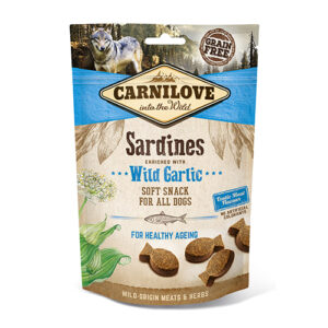 Carnilove Soft Snack Sardines with Wild Garlic 200 g 1 pcs