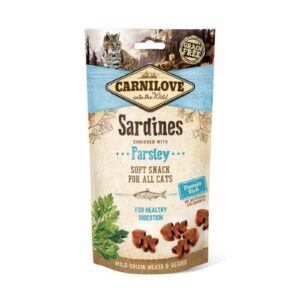 Carnilove Soft Snack Sardines with Parsley 50 g 1pcs