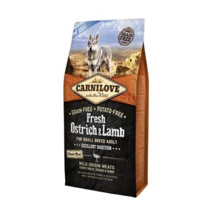 Carnilove Fresh Ostrich&Lamb for small dogs - 6 kg