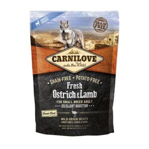 Carnilove Fresh Ostrich&Lamb for small dogs - 1,5 kg