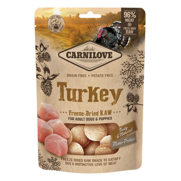 Carnilove Freeze-Dried Raw Snacks Turkey 1 pcs