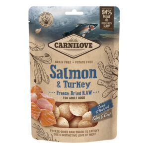 Carnilove Freeze-Dried Raw Snacks Salmon/Turkey 1 pcs