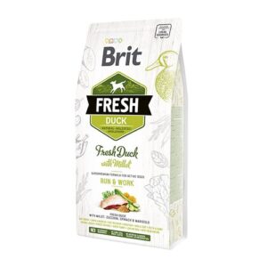 Brit Fresh Duck with Millet Active Run & Work - 2,5 kg
