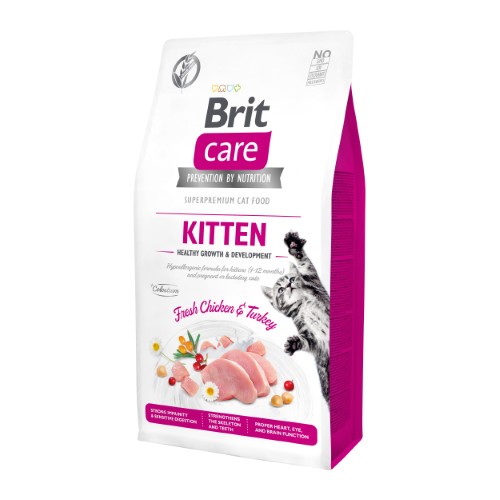 Brit Care Cat - Kitten Healthy Growth & Development - 7 kg