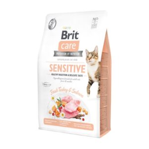 Brit Care Cat - Sensitive Healthy Digestion & Delicate Taste - 2 kg