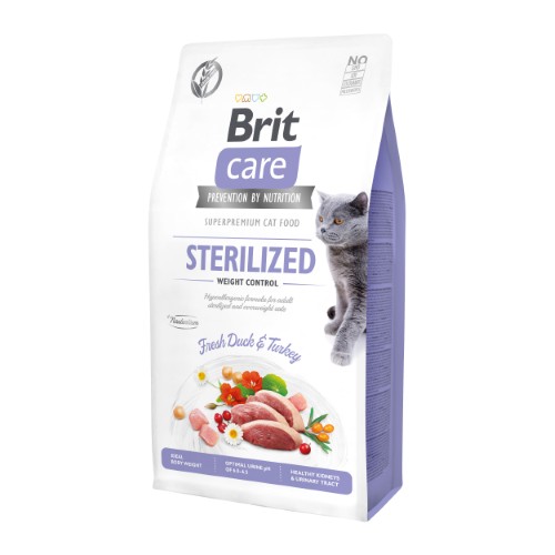 Brit Care Cat - Sterilized Weight Control - 7 kg