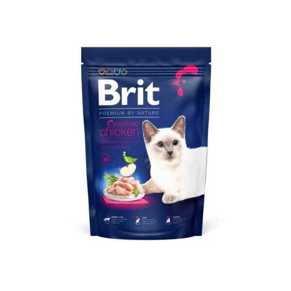 Brit Premium by Nature Cat - Sterilized Chicken 1,5 kg