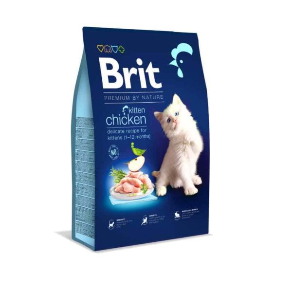 Brit Premium by Nature Cat - Kitten Chicken 8 kg