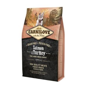 Carnilove Salmon & Turkey puppies LB - 4 kg