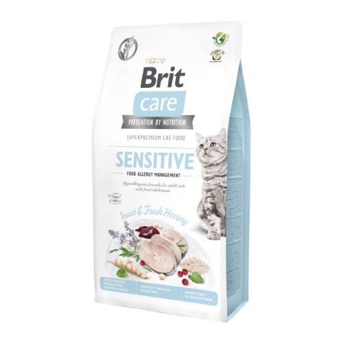 Brit Care Cat - Insect - Sensitive Food Allergy Management - 7 kg