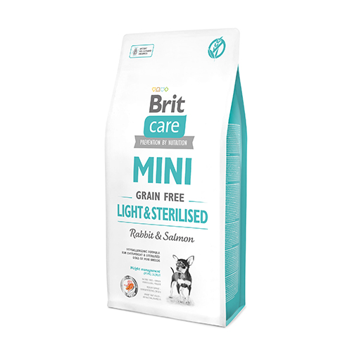 Brit Care Mini Grain Free Light & Sterilised - 7 kg