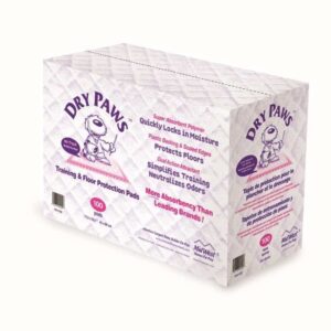 Dry paws - Training and Floor Protection Pads - 100 Pack