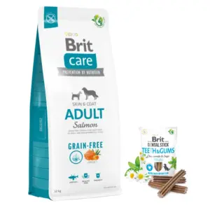 Brit Care - Dog - Grain-free Adult - 12 kg + gratis 7 dentalsticks