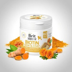 Brit Vitamins – Biotin / Skin & Coat Care 120 g (60 tablets)