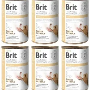 BRIT Veterinary Diet Dog Can - Hepatic 6x400 g
