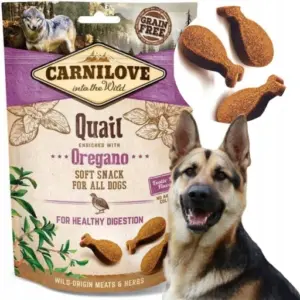 Carnilove Soft Snack Quail with Oregano 200 g 1 pcs