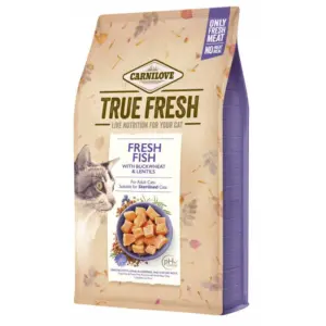 Carnilove True Fresh FISH for Cats - 4,8 kg 2+1 gratis