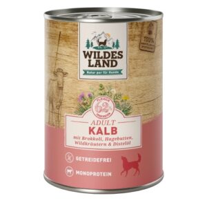 WL Dog Can - CLASSIC - Calf with Broccoli & Carrots 6 x 400 g