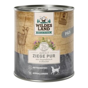 WL Dog Can - PURE - Goat with Safflower Oil - 6 x 800 g