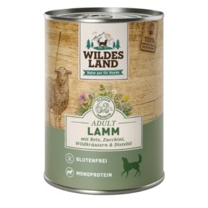 WL Dog Can - CLASSIC - Lamb with Rice & Zucchini 6 x 400 g