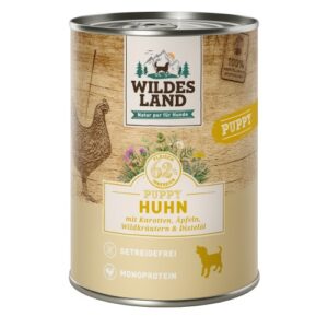 WL Dog Can - CLASSIC - Puppy / Chicken with Carrots & Apples 6 x 400 g