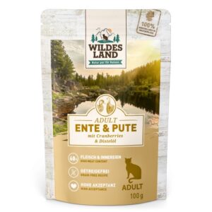 WL Cat Pouch - CLASSIC - Duck and Turkey with Cranberries 12 x 100 g